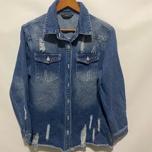 Dokotoo Blue Denim Jacket